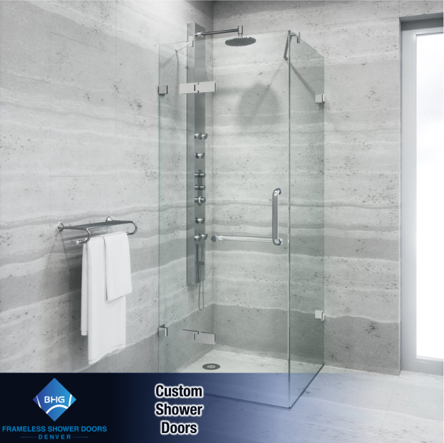 21 frameless shower doors denver custom glass enclosure