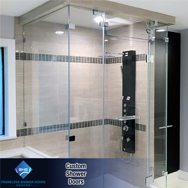 23 frameless shower doors denver custom glass enclosure