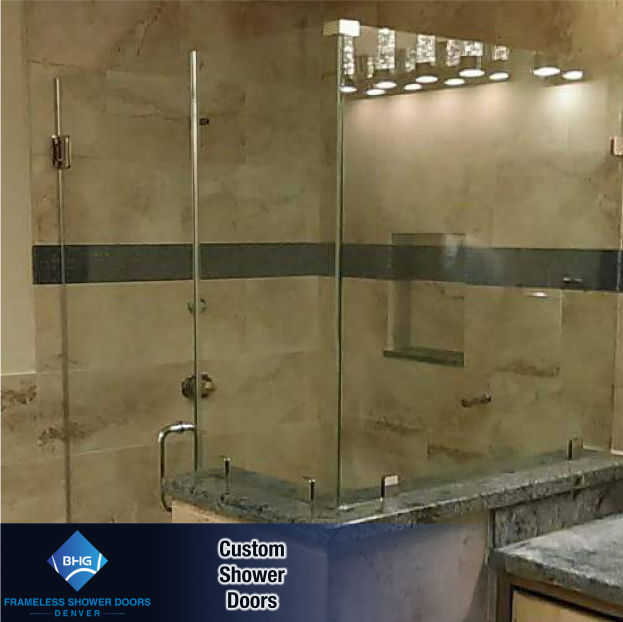 31 frameless shower doors denver custom glass enclosure