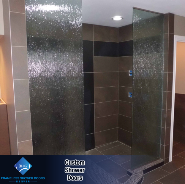 36 frameless shower doors denver custom glass enclosure