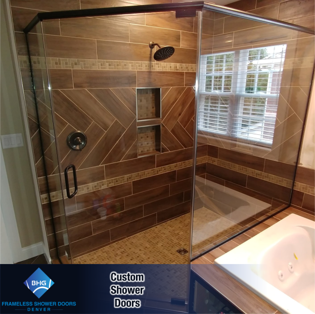 37 frameless shower doors denver custom glass enclosure