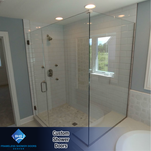 39 frameless shower doors denver custom glass enclosure