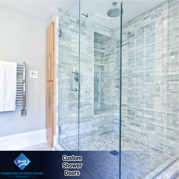 46 frameless shower doors denver custom glass enclosure