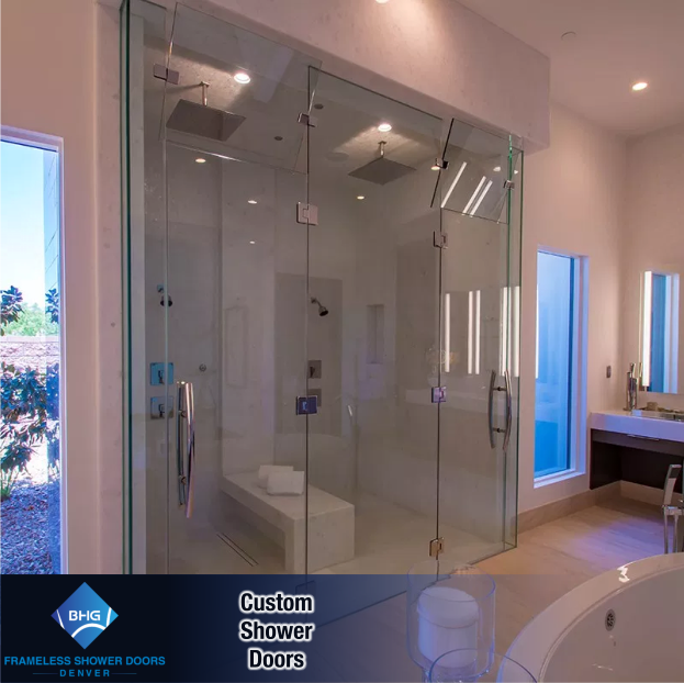 47 frameless shower doors denver custom glass enclosure