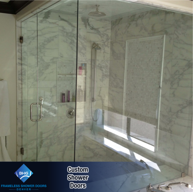 59 frameless shower doors denver custom glass enclosure