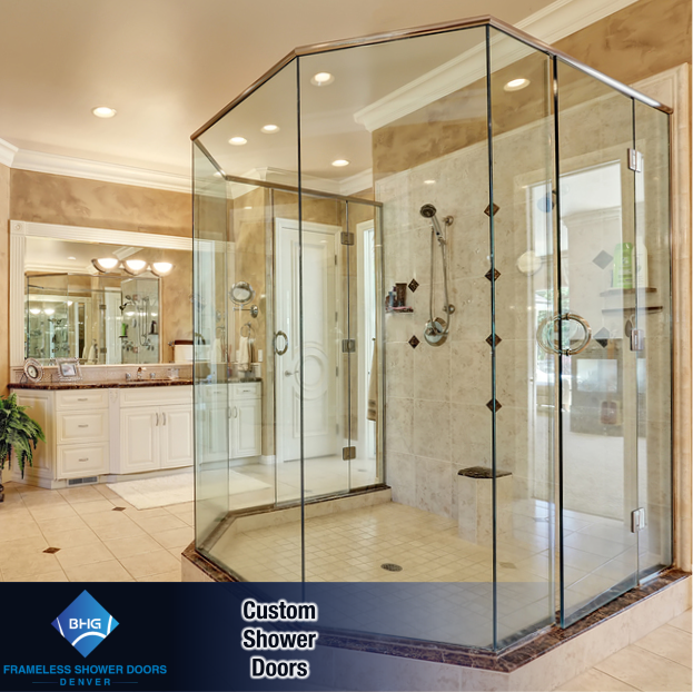 61 frameless shower doors denver custom glass enclosure