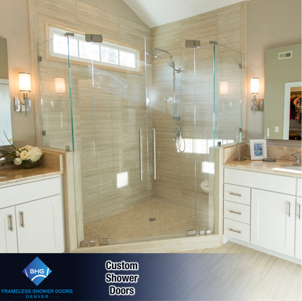 65 frameless shower doors denver custom glass enclosure