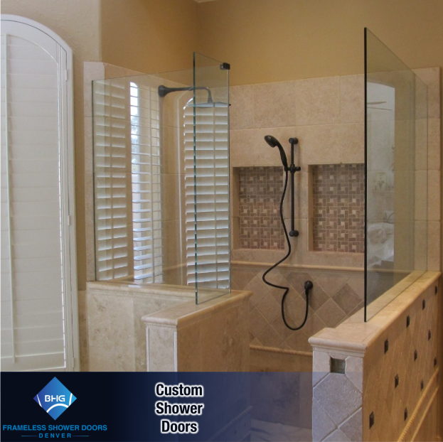 68 frameless shower doors denver custom glass enclosure