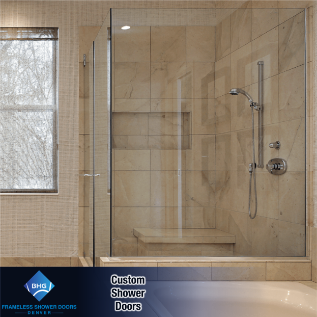 69 frameless shower doors denver custom glass enclosure