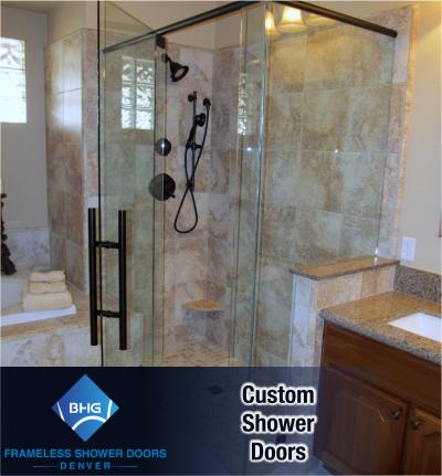 76 BHG FRAMELESS SHOWER DOORS DENVER broken glass repair 2