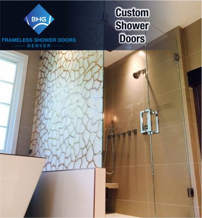 76 BHG FRAMELESS SHOWER DOORS DENVER broken glass repair 3