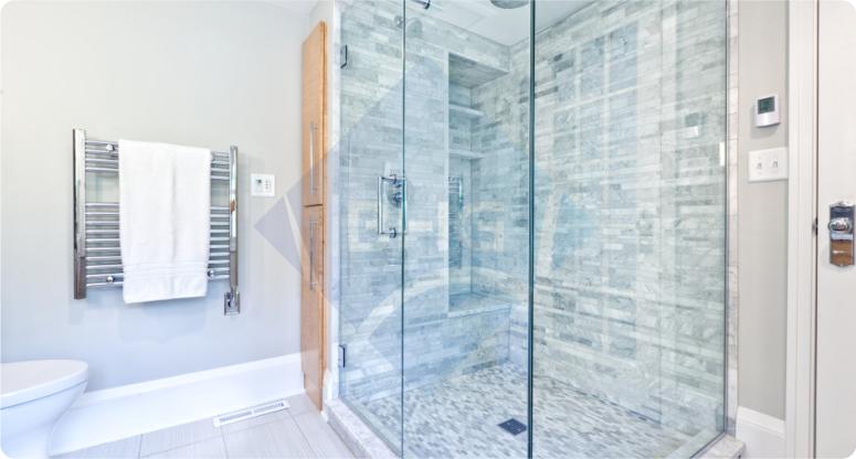 76 BHG FRAMELESS SHOWER DOORS DENVER broken glass repair 4