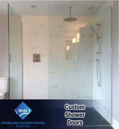 77 BHG FRAMELESS SHOWER DOORS DENVER colorado shower enclosure 2