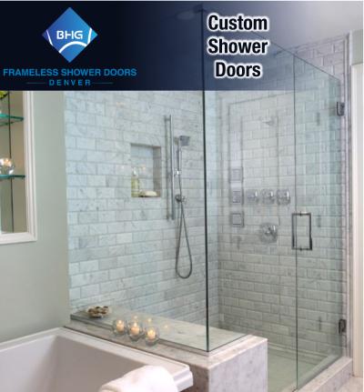 77 BHG FRAMELESS SHOWER DOORS DENVER colorado shower enclosure 3