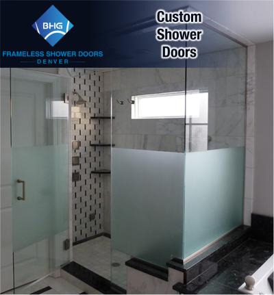 80 BHG FRAMELESS SHOWER DOORS DENVER glass interiors 3