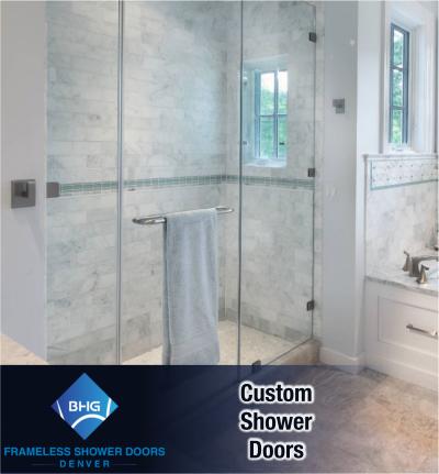 83 BHG FRAMELESS SHOWER DOORS DENVER shower door installation 2